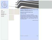Tablet Screenshot of musik-therapie.at